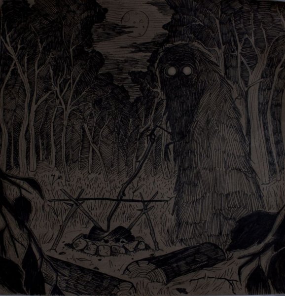 Жуткие картины леса