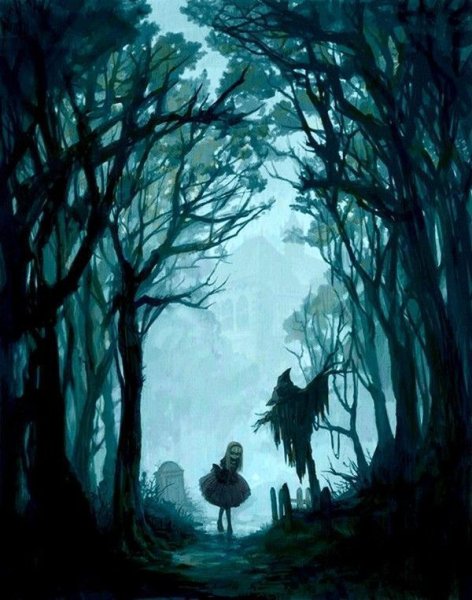 Страшный лес