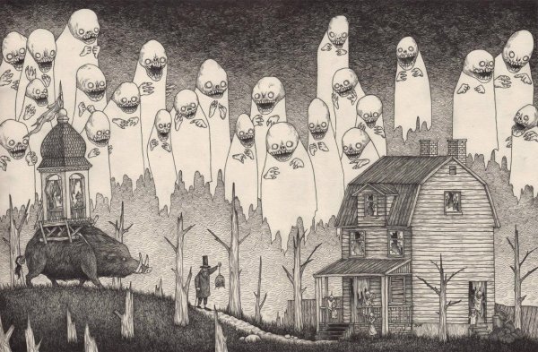 Рисунки монстров John Kenn