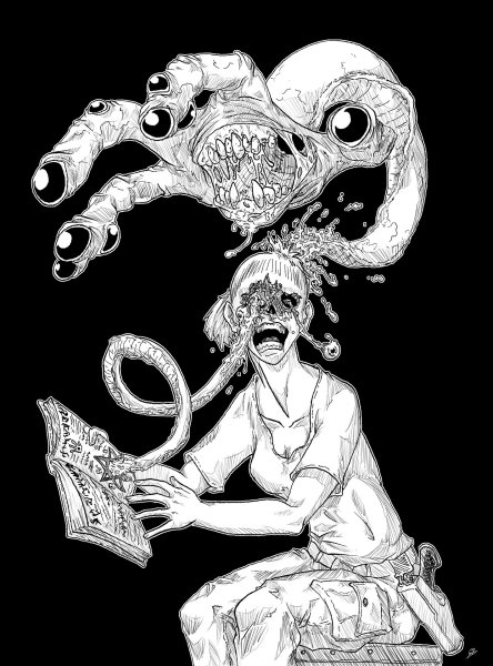 Страшные рисунки Джона Кенна