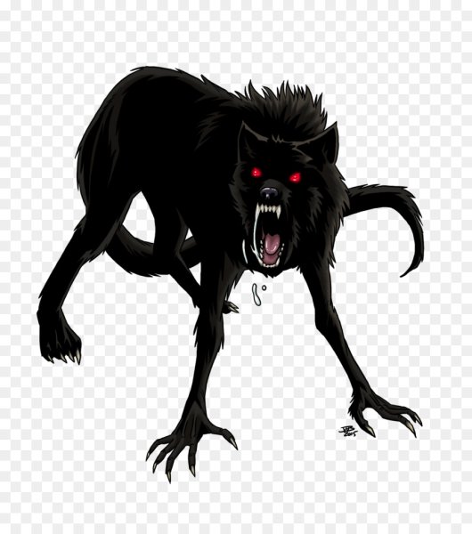 Оборотень для срисовки