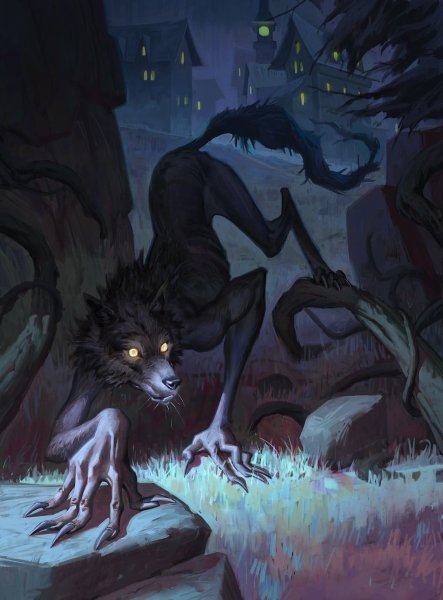 Райли Хьюбэка-оборотень