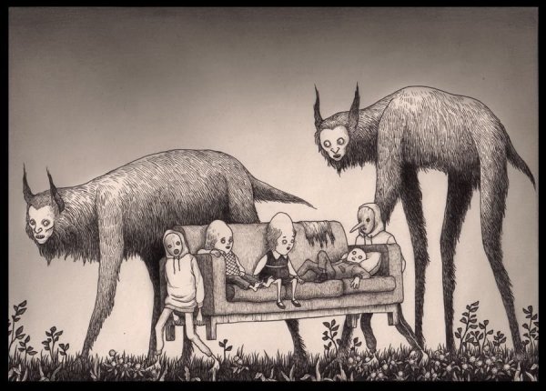 Мрачные картины великих художников