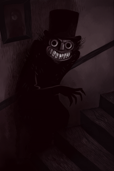 Домовой рисунок настоящий