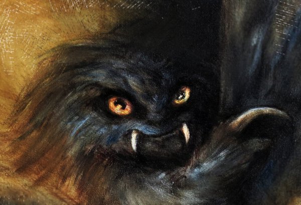 Барабашка страшные арты