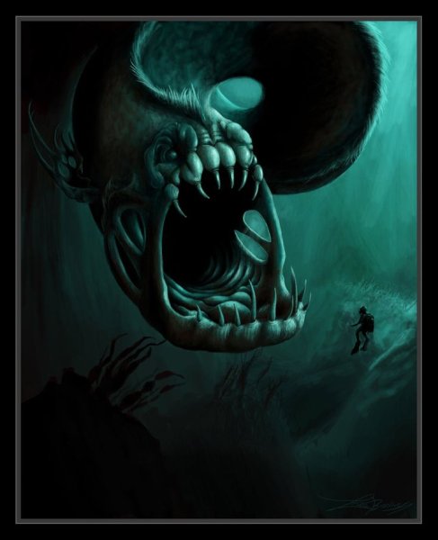 Жуткие монстры глубин