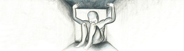 Боязнь замкнутого пространства рисунок