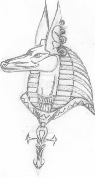 Тату сфинкс эскиз