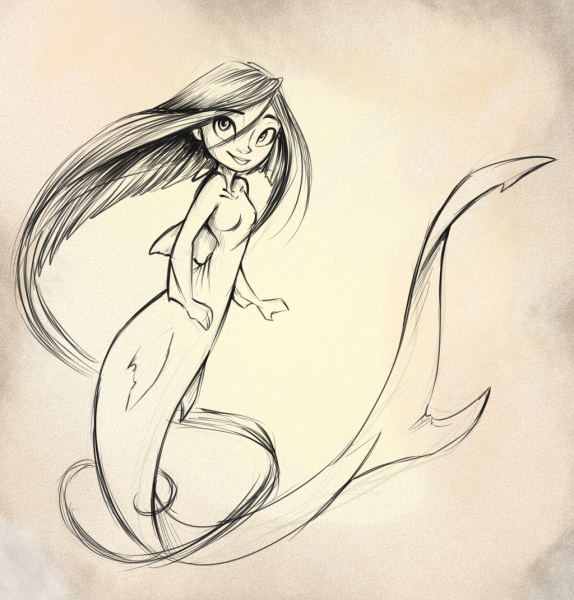 Русалка скетч