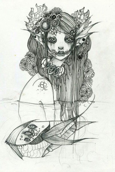 Русалка скетч