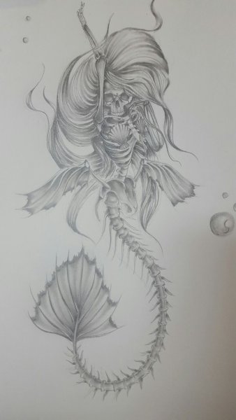 Русалка скетч