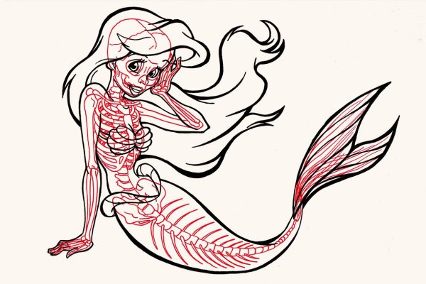 Морские чудовища русалки