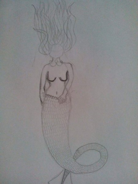 Позы для рисования русалок