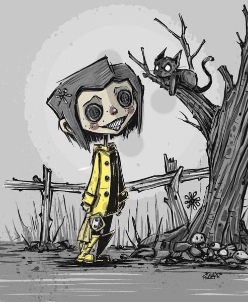 Коралина в стране кошмаров тим Бертон