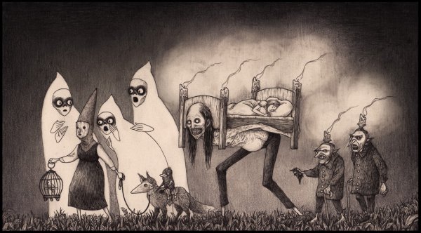 Самые странные рисунки карандашом