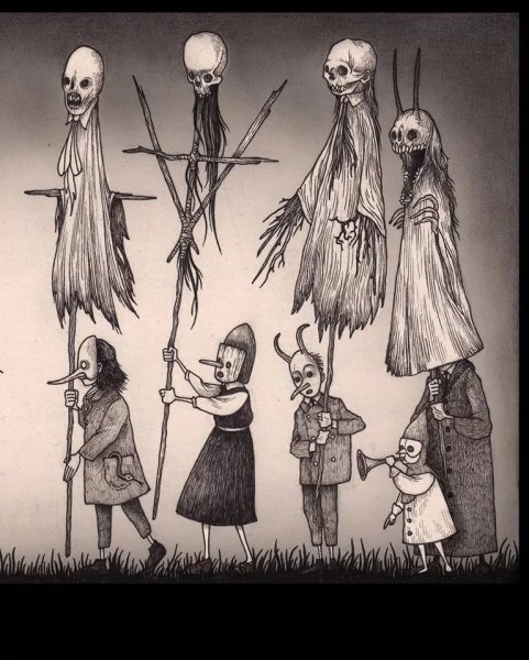 Страшные детские рисунки 5 лет