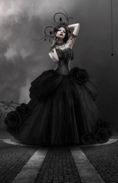 Пиковая дама грим