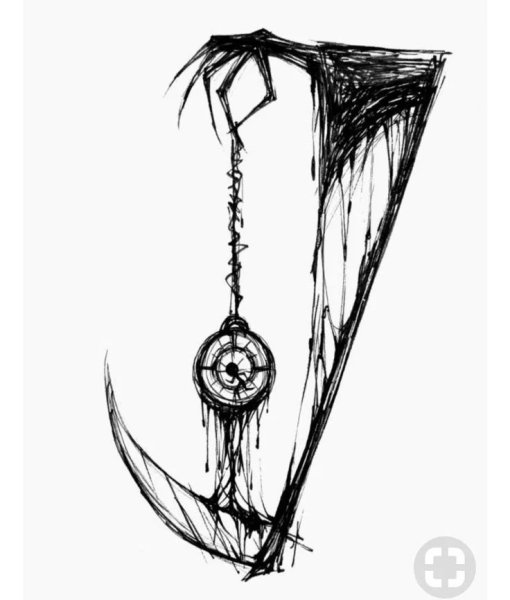 Мрачные тату эскизы