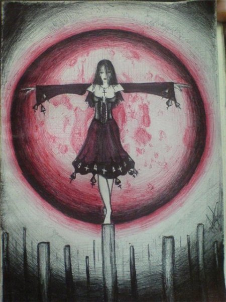 Рисунки гуашью страшные и легкие