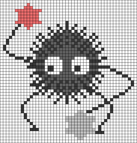 Схема фенечки Тоторо