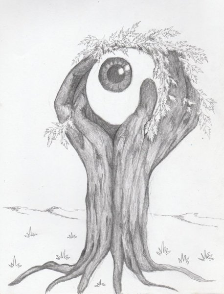 Страшные рисунки карандашом