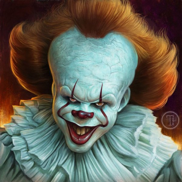 Оно клоун ПЕННИВАЙЗ рисунок