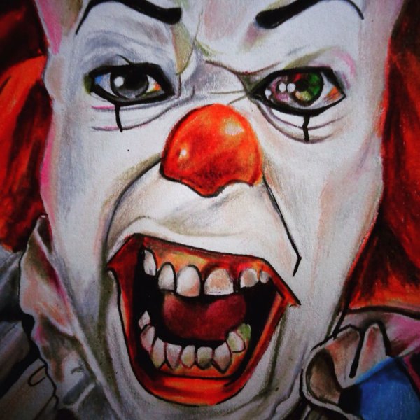 Эскиз клоуна ПЕННИВАЙЗ