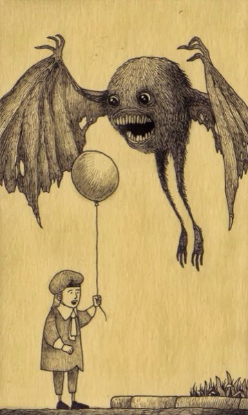 Джон Кенн монстры иллюстрации