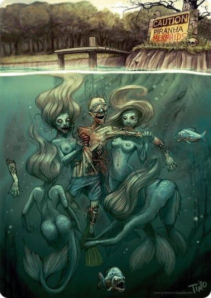 Принцессы зомби Ариэль