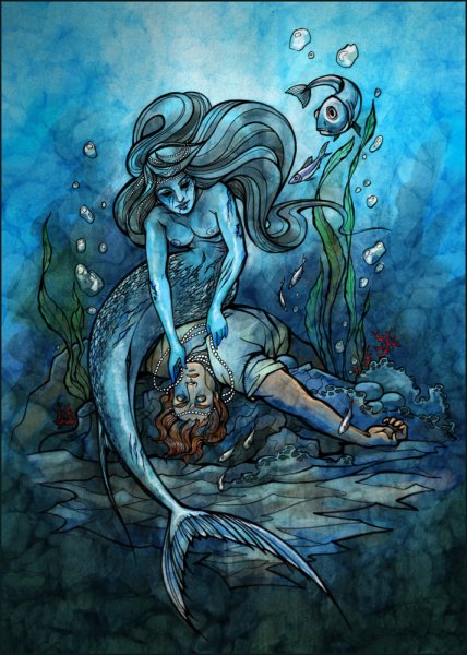 Водяной и русалки