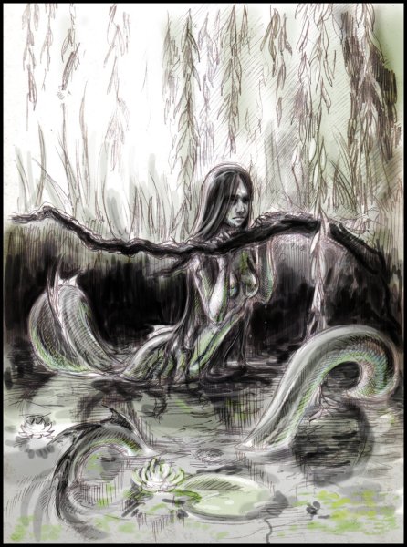 Русалочка Ариэль Утопленница