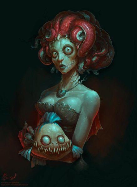 Монстр Серена галловый