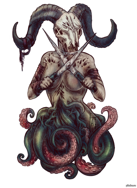 Дагдарион демон козерога