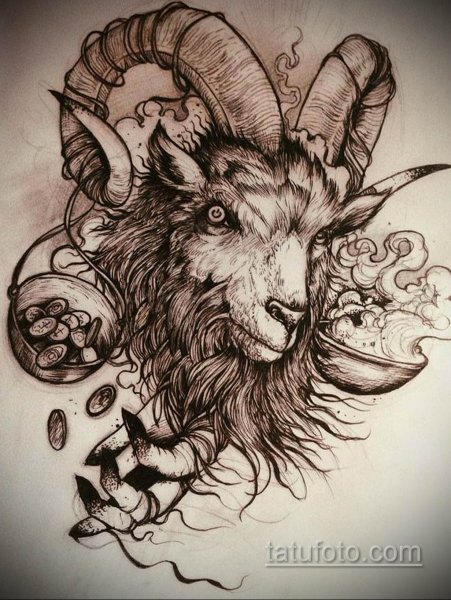 Capricorn Tattoo Козерог