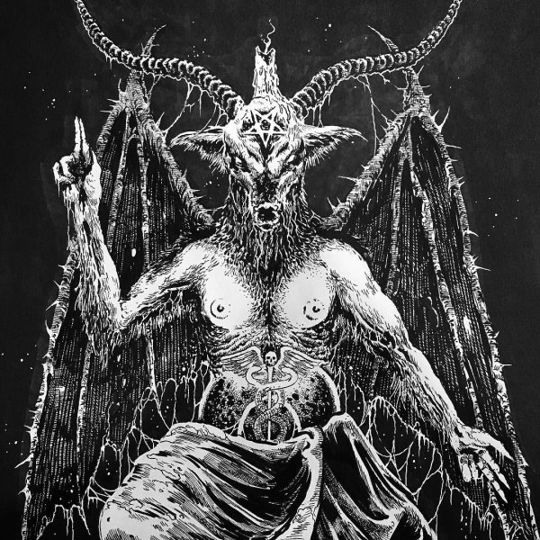 Жуткие существа карандашом