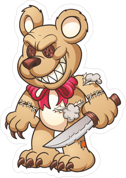 Медведь эскиз