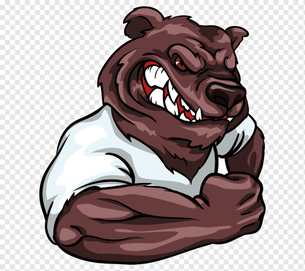 Оскал медведя тату эскиз