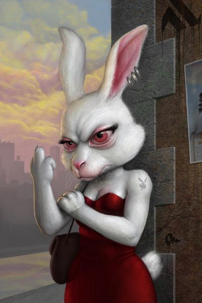 Художник Ryohei Hase кролик стиль