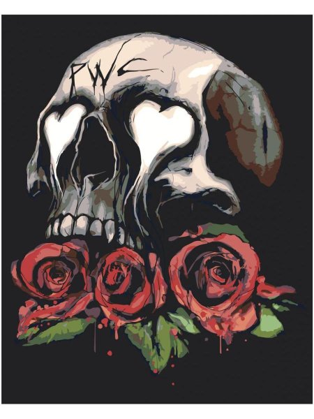 Цветы страшные эскиз