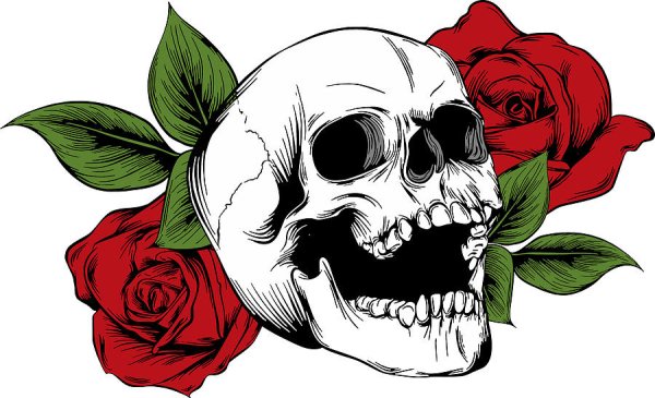 Богиня смерти Хель эскиз