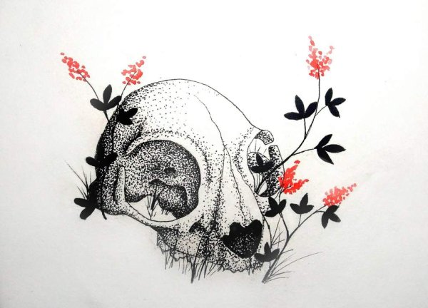 Рисунок в стиле символизма