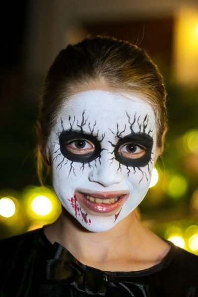 Макияж для Хэллоуина для детей