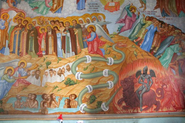 Страшный суд икона фреска