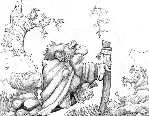 Гномы Гравюры