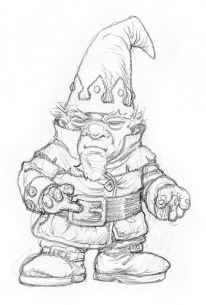 Гном из мультфильма Гном Мусоргского