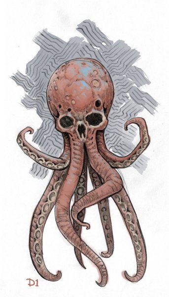 Осьминог референс