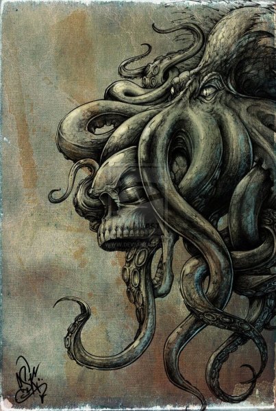 Щупальце осьминога Ктулху