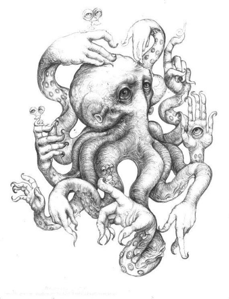 Слон осьминог