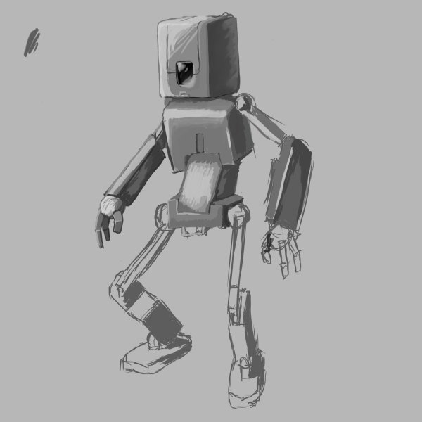Необычные роботы рисунки