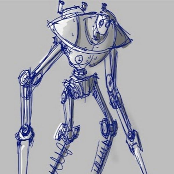 Раскраска Терминатор т 800